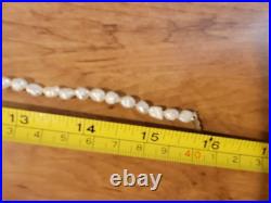 Baroque Freshwater Pearl 15 Necklace With 14k Gold Clasp & 6mm Pearl Earring Set