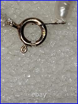 Baroque Freshwater Pearl 15 Necklace With 14k Gold Clasp & 6mm Pearl Earring Set