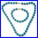 Blue-Turquoise-14K-Gold-Yellow-Bead-Jewelry-Set-Vintage-PJS-01-wab