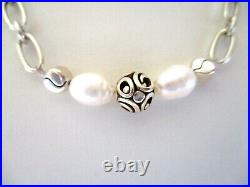 Brighton CONTEMPO PEARL Necklace-Earring-Bracelet Set (MSR$204) NWT/Pouch