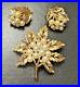 CROWN-TRIFARI-Gold-Tone-Faux-Pearl-Rhinestone-LEAVES-Earrings-Brooch-Pin-Set-01-fljr