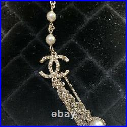 Chanel pearl Necklace, Bracelet, Earrings Matching Set