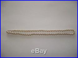 Ciro Cultured Pearl Necklace & Earring Set, 9ct Gold Ingot Clasp C1930's