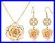 Cream-24K-Gold-Dipped-Real-Rose-Pendant-Rhinestone-Drop-Earrings-Set-Mothers-Day-01-gy