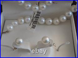 Culture Opaque Pearl Set 14k New In The Box $500 Mahahony Box