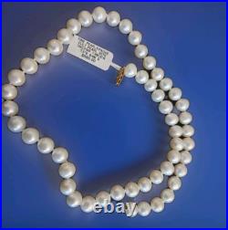 Culture Opaque Pearl Set 14k New In The Box $500 Mahahony Box