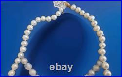 Culture Opaque Pearl Set 14k New In The Box $500 Mahahony Box