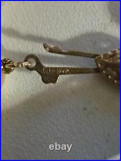 Cultured Freshwater Pearl Set 14k Gold