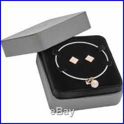 Emporio Armani EGS2486040 Ladies Rose Gold Plated Bracelet & Earrings Gift Set