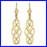 Fine-10k-14k-Yellow-Gold-Celtic-Knot-Infinity-Drop-Dangling-Earrings-Set-01-hqfh