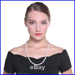 Freshwater Cultured Pearl Necklace Set Includes Stunning Bracelet and Stud Earri