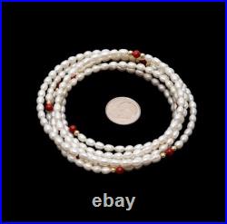 Freshwater Pearl & Multicolor Agate Jewelry Set with 14k Clasp