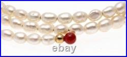 Freshwater Pearl & Multicolor Agate Jewelry Set with 14k Clasp