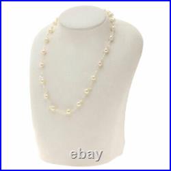 Freshwater Pearl Pearl Double Pearl Necklace 3-piece set Necklace Gold Plate