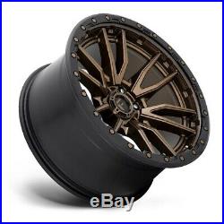 Fuel Bronze Wheels Rims Tires 33 12.50 18 Method Fuel Rebel