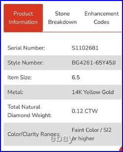 Gabriel & Co. 14k Gold Bujukan Beaded 2.25mm Cuff Bracelet 6.5 (set-2bracelets)