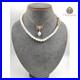 Genuine-17-Natural-White-Sea-Pearl-Necklace-Set-9ct-Gold-Filled-Diamond-01-rbl