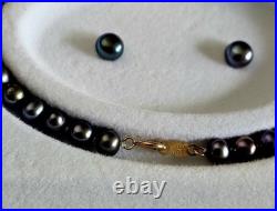 Genuine Freshwater Cultured Pearl Jewelry Set 18 Necklace, 7.5 Bracelet Genuine Freshwater Cultured Pearl Jewelry Set 18 Necklace, 7.5 Bracelet