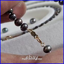 Genuine Freshwater Cultured Pearl Jewelry Set 18 Necklace, 7.5 Bracelet Genuine Freshwater Cultured Pearl Jewelry Set 18 Necklace, 7.5 Bracelet