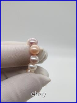 Genuine Natural Candy Seawater Pearl Necklace Set 18k Gold Plated Two Layered Genuine Natural Candy Seawater Pearl Necklace Set 18k Gold Plated Two Layered