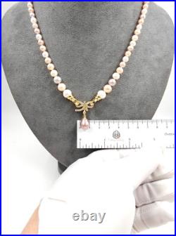 Genuine Natural Seawater Candy 17 Pearl Necklace Chain Set Hallmarked 18ct Gold Genuine Natural Seawater Candy 17 Pearl Necklace Chain Set Hallmarked 18ct Gold