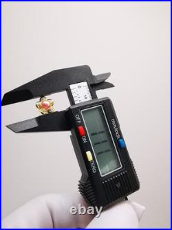 Genuine White Natural Sea Pearl Necklace Earrings Ring Set Real 9ct Gold Filled