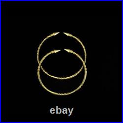 Gold & Pearl Glamour Bangles and Necklace Gift Set