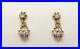 Gorgeous-Pair-of-Vintage-Diamond-Drop-Style-Earrings-in-14K-Yellow-Gold-Setting-01-ow