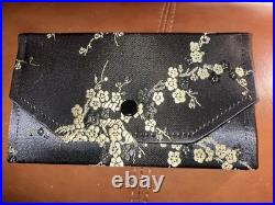 Honora Freshwater Black Pearl Set Necklace Earrings 16 14k New Case Freshwater