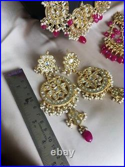 Indian Bridal Set, Bollywood jewelry, choker set, pakistani jewelry