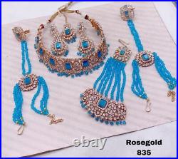 Indian Jewelry New Bollywood Bridal Style Combo Necklace Fashion Set MA 172