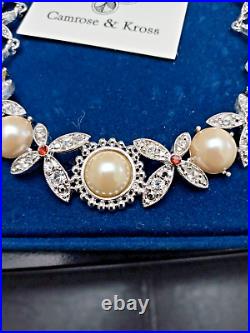 Jackie Kennedy faux Ruby Pearl Reproduction Set Camrose & Kross