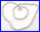 Knotted-Pearl-Set-Necklace-Bracelet-14K-Gold-Clasp-18-Long-Creamy-White-9mm-01-bry