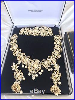 Kyles Jewellery Full Bridal Set Quick Buy Silver/Gold & Pearls Worn Once RRP£900