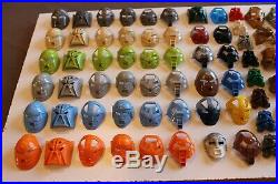 LEGO Bionicle Mask Set 103 Pieces with Pearl Silver & Gold, Copper & Variants