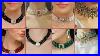 Latest-And-Simple-Gold-Pearl-Traditional-Choker-Necklace-Set-Designs-For-Ladies-01-lf