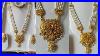 Latest-Gold-Pearl-Necklace-With-Earrings-Long-Gold-Necklace-White-Pearl-U0026-Earring-01-guh