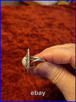 Mave Pearl Silver And 18k Gold. Bracelet/ring Set. Sarda Brand