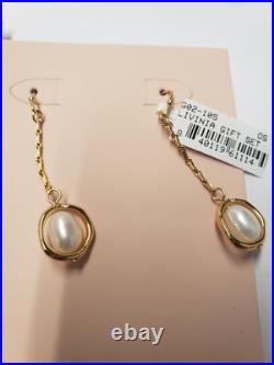 Mignonne Gavigan Livinia 2-Piece 14K Gold-Plated & Pearl Gift Set 22