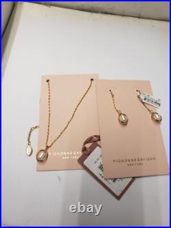 Mignonne Gavigan Livinia 2-Piece 14K Gold-Plated & Pearl Gift Set 22