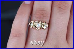 Mikimoto 18k Yellow Gold Akoya Pearl Diamond Ring Necklace Earrings Jewelry Set