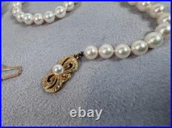 Mikimoto 20 Akoya Cultured 5mm Pearl Strand Necklace, 7 Bracelet & Earring Set Mikimoto 20 Akoya Cultured 5mm Pearl Strand Necklace, 7 Bracelet & Earring Set