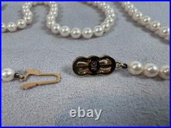 Mikimoto 20 Akoya Cultured 5mm Pearl Strand Necklace, 7 Bracelet & Earring Set Mikimoto 20 Akoya Cultured 5mm Pearl Strand Necklace, 7 Bracelet & Earring Set