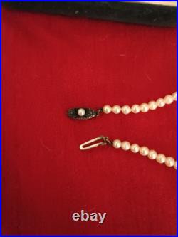Miklmoto Pearls Earrings Ring And Necklace