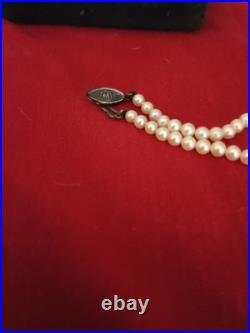 Miklmoto Pearls Earrings Ring And Necklace
