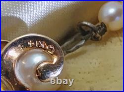 Miklmoto Pearls Earrings Ring And Necklace