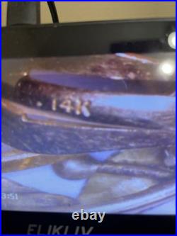 Ming's Honolulu 14kt Gold Bracket And Earrings With Akoyo Pearls White Jade