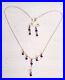 NEW-14K-Gold-AMETHYST-Y-Lariat-Drop-Briolette-Necklace-Earring-Matching-Set-01-oh