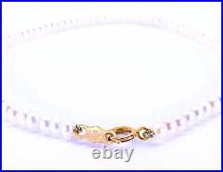 NWT Fortunoff 14K Gold Freshwater Pearl Necklace Bracelet Earrings Set Vintage