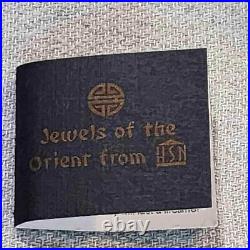 NWT Jewels Of The Orient 14K Gold Cultured Pearl Necklace Earrings Set